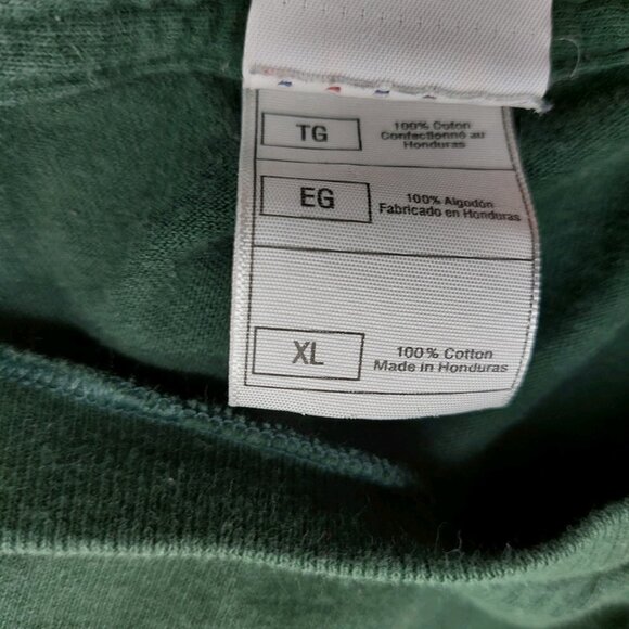 Green Bay Packers T Shirt Mens AJ Hawk Size XL Green NFL Players - Picture 3 of 7